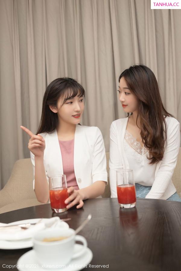 陆萱萱  [XiuRen]高清写真图 2021.02.20 No.3115 唐安琪&陆萱萱第9张图片